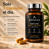 AMNESS CORE+ | Cúrcuma y Probióticos Premium