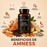 AMNESS CORE+ | Cúrcuma y Probióticos Premium